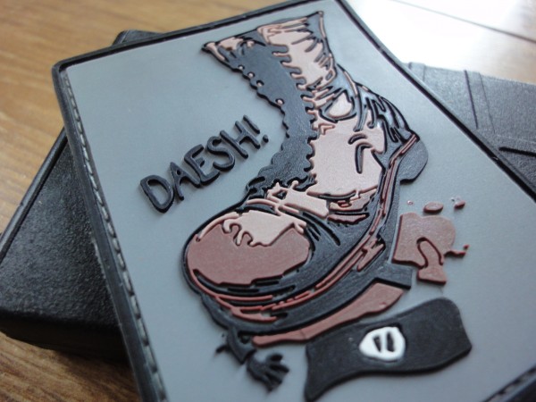 3D Rubber MORALE PATCH: "DAESH"