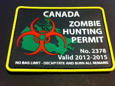 CANADA ZOMBIE HUNTING PERMIT