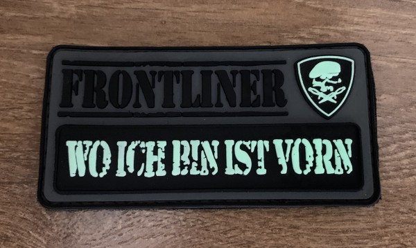 "WO ICH BIN IST VORN", NIGHTGLOW "FRONTLINER-Collection"