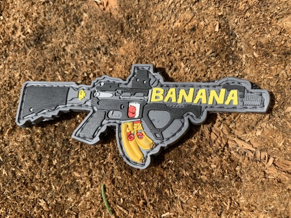 3D Rubberpatch "BANANA"