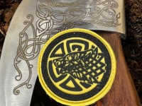 Vorschau: 3D Rubberpatch "Viking Wolf" Vorschau: 3D Rubberpatch "Viking Wolf"