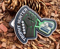 3D Rubberpatch: "TROPHY HUNTER" dark ops 3D Rubberpatch: "TROPHY HUNTER" dark ops