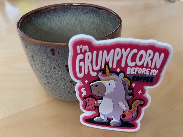 3D Rubberpatch: "GRUMPYCORN"
