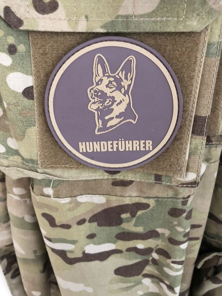 3D Rubberpatch: "HUNDEFÜHRER" camo