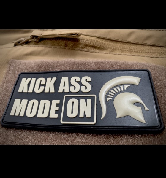 3D Morale Patch: "KICK ASS MODE: ON" Muddy Water version