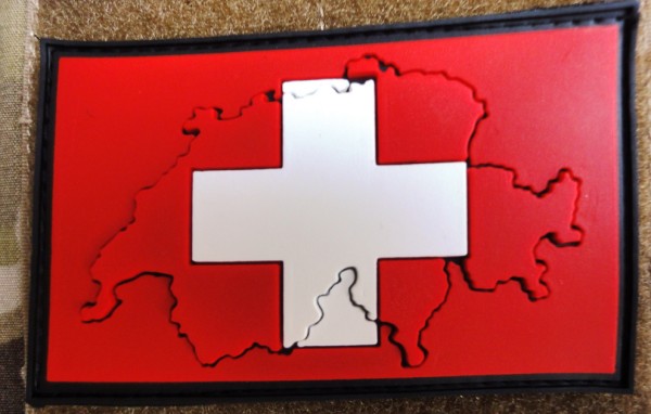 3D Rubber Patch: "SCHWEIZ"