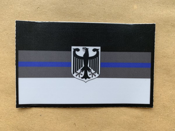 Aufkleber/Sticker "BLUE LINE DEUTSCHLAND"