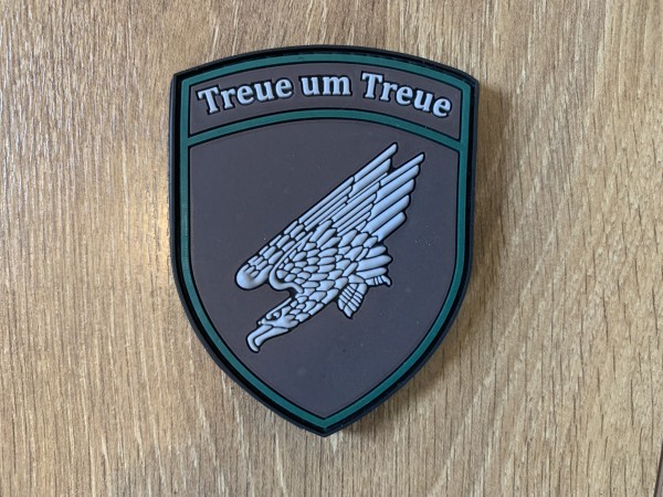 3D Rubber MORALE PATCH: "TREUE UM TREUE"