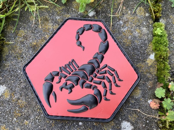 3D Rubberpatch: SCORPION