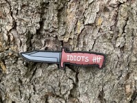 3D Rubberpatch: "IDIOTS" 3D Rubberpatch: "IDIOTS"