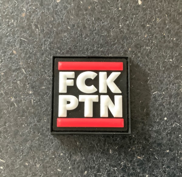 3D Rubberpatch "FCK PTN"