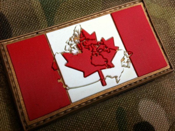 3DRubber Patch:"CANADA"