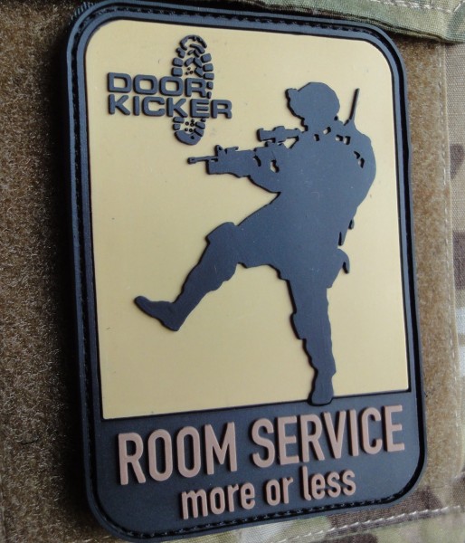 3D Rubberpatch: "ROOM SERVICE more or less" multicam