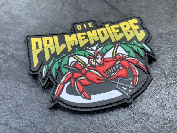 3D Rubberpatch "DIE PALMENDIEBE"