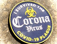 3D Morale-Patch: "I survived the Corona Virus" 3D Morale-Patch: "I survived the Corona Virus"