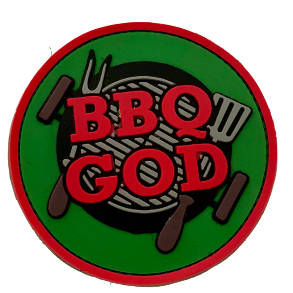 Rubberpatch "BBQ GOD"
