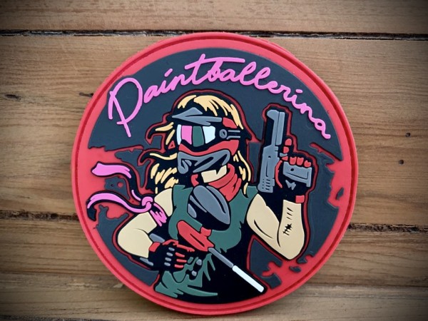 Rubberpatch "Paintballerina"