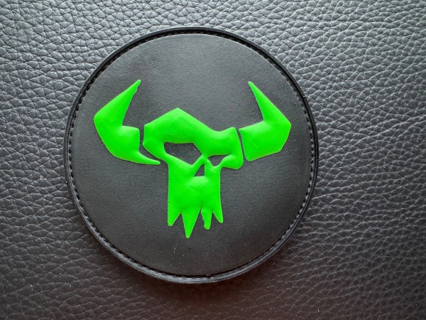 3D Rubberpatch "ORK" grün