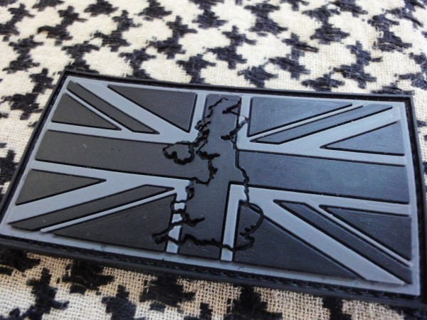 3DRubber Patch:"UNITED KINGDOM" SUBDUED