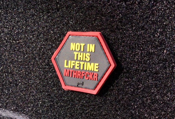 HEXPATCH: "NOT IN THIS LIFETIME MTHFCKR"