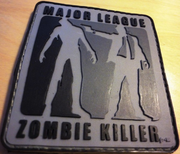 3D Rubberpatch: "Major League Zombiekiller" nightcamo