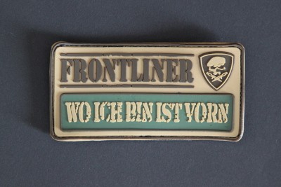"WO ICH BIN IST VORN"- FRONTLINER-Collection