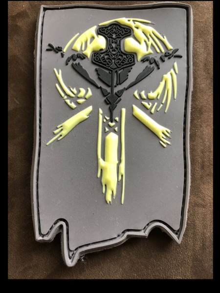 3D Rubberpatch "VIKINGS BANNER" "Battlefield"