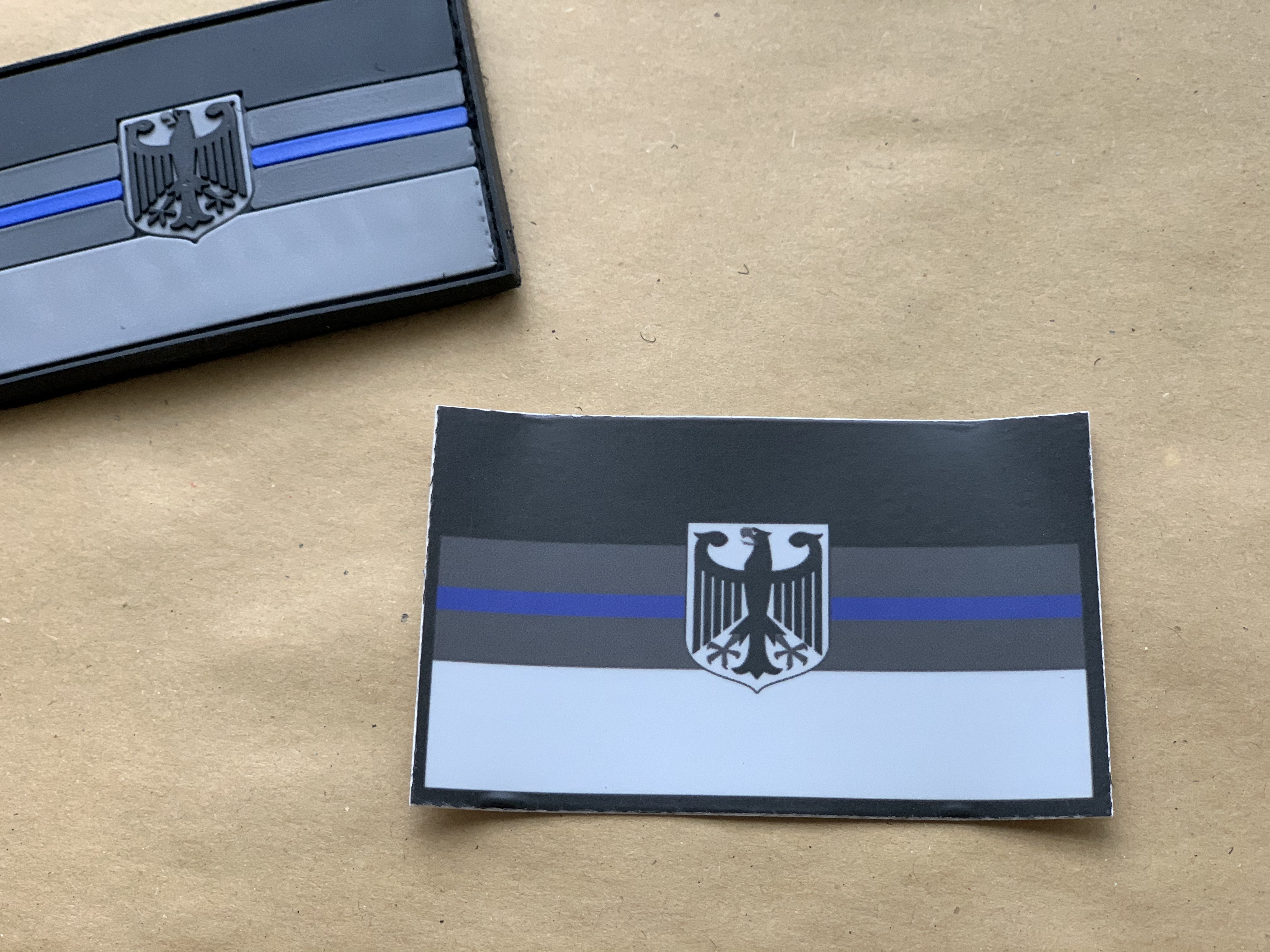 Aufkleber/Sticker Wir gehen durchs Feuer! Deutschland