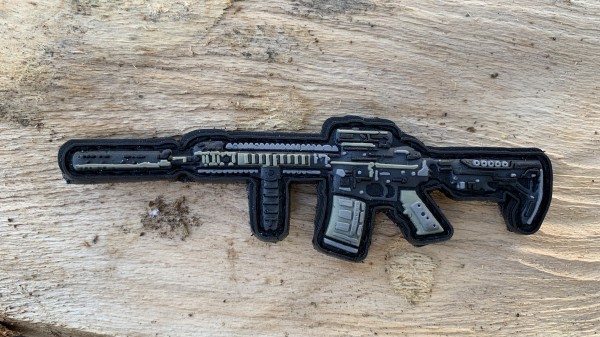3D Rubberpatch: "ZYKLON Rifle"