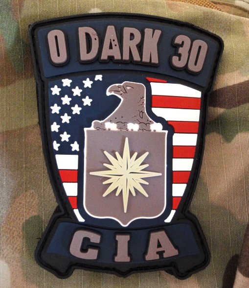 3DRubber Patch:"0 Dark 30" CIA 3DRubber Patch:"0 Dark 30" CIA