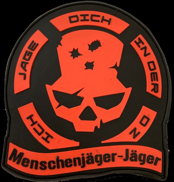 Rubberpatch "Menschenjäger-Jäger"