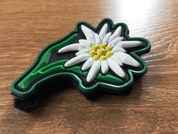 3D Rubberpatch: "EDELWEISS"