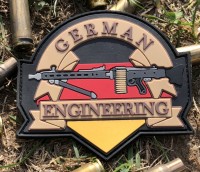 3D Morale Patch: "GERMAN ENGINEERING" 3D Morale Patch: "GERMAN ENGINEERING"