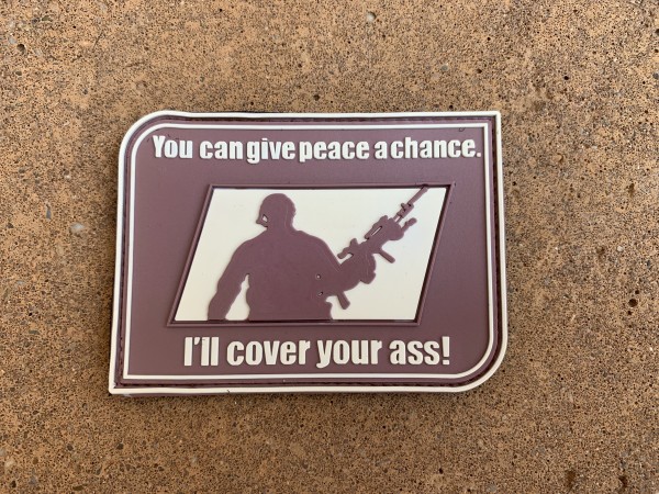 3DRubber MORALE PATCH: "I'll cover your ass!" Multicam.