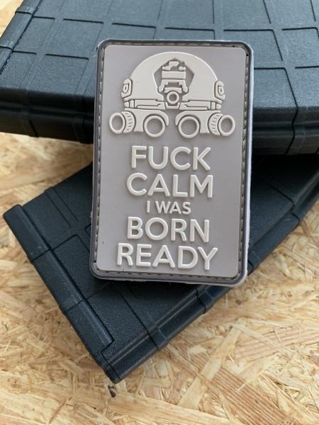 3D Morale Patch: "I WAS BORN READY" Desert-version