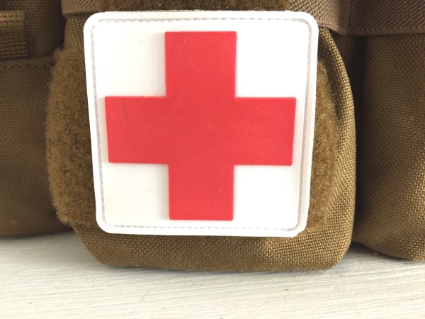 3D Rubberpatch: "RED CROSS"