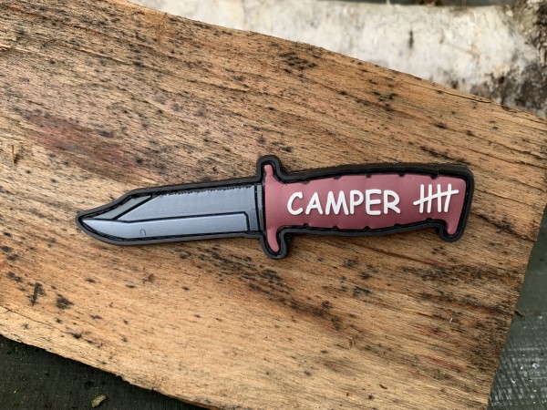 3D Rubberpatch: "CAMPER"