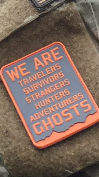 3D Rubber Moralepatch: "We are Ghosts"