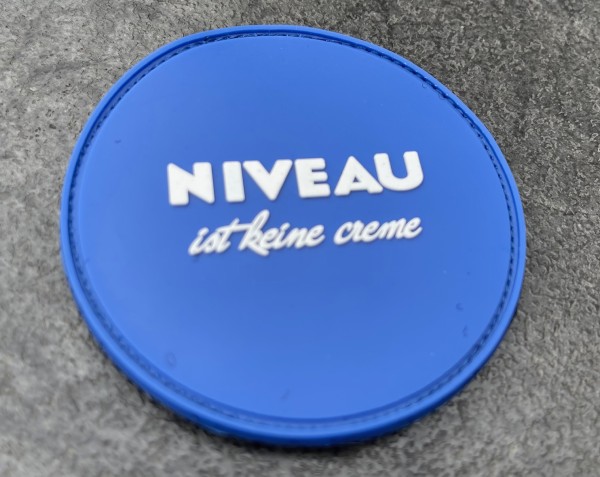 3D Rubberpatch: NIVEAU ist keine Creme