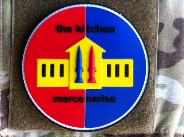 3D Rubber Patch:"MERCENARIES"
