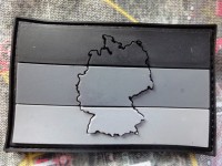 3DRubber Patch:" DEUTSCHLAND" subdued 3DRubber Patch:" DEUTSCHLAND" subdued
