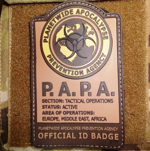 3D Rubberpatch: "P.A.P.A." multicam