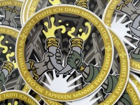 Aufkleber: "VALHALLA" Aufkleber: "VALHALLA"