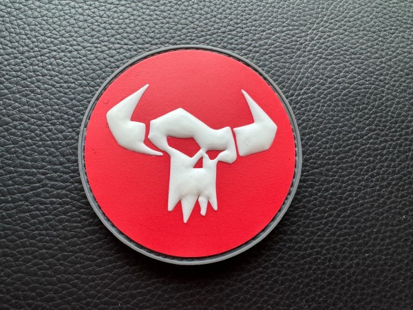 3D Rubberpatch "ORK" rot
