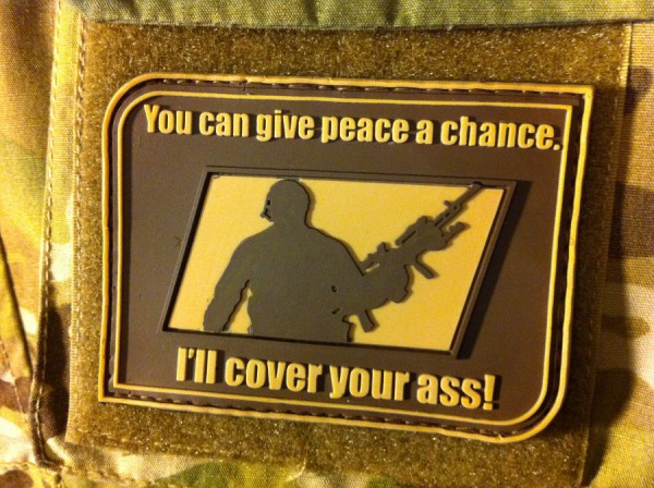 3DRubber MORALE PATCH: "I'll cover your ass!" Multicam.