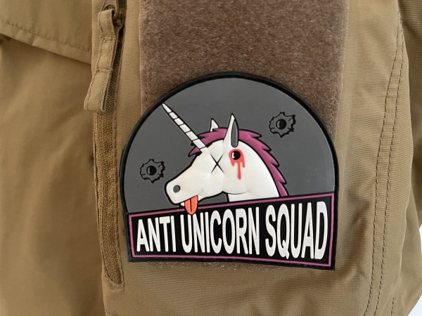 3D Rubberpatch: "ANTI UNICORN SQUAD"