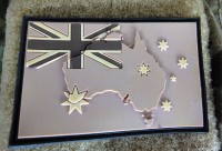 3DRubber Patch:"AUSTRALIA" Desert camo 3DRubber Patch:"AUSTRALIA" Desert camo