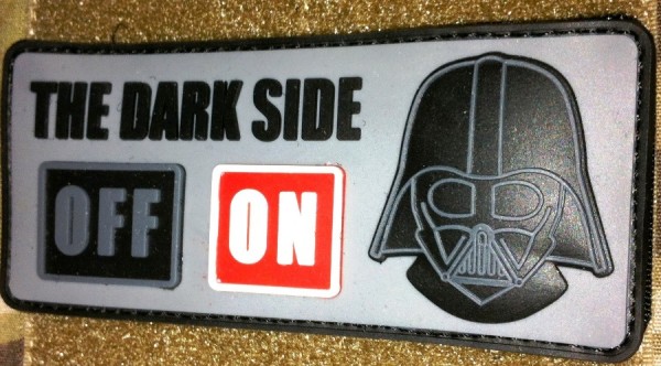 3D Rubberpatch: "THE DARK SIDE"