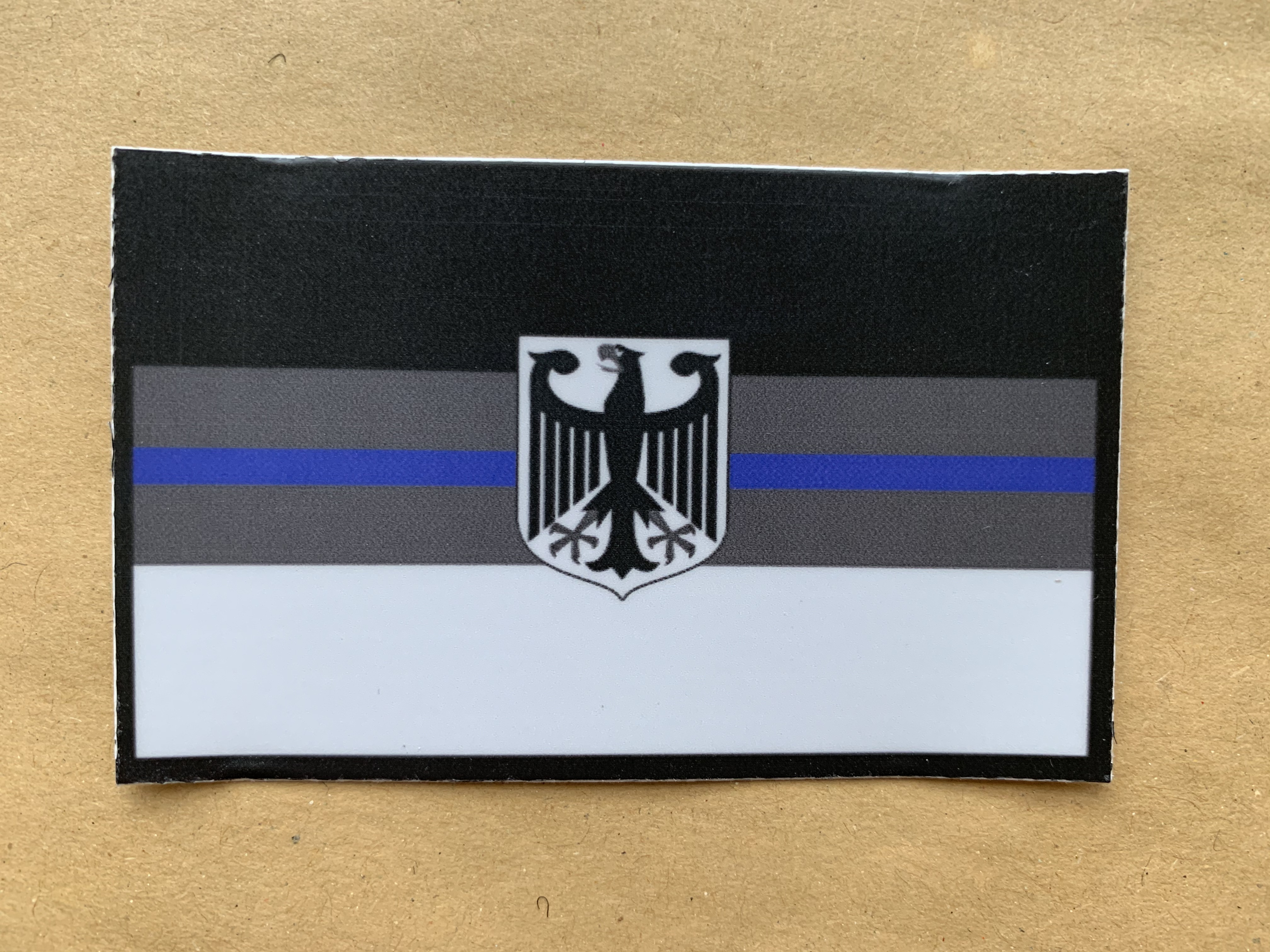 Aufkleber/Sticker BLUE LINE DEUTSCHLAND