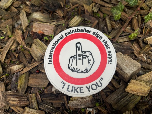 3D Rubberpatch: I LIKE YOU